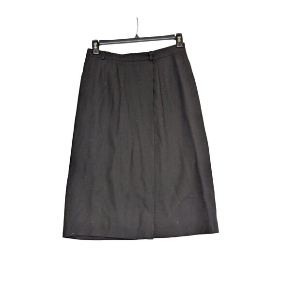 Vintage Ralph Lauren Wool Wrap Skirt With Belt Loops Pockets READ - Picture 1 of 10